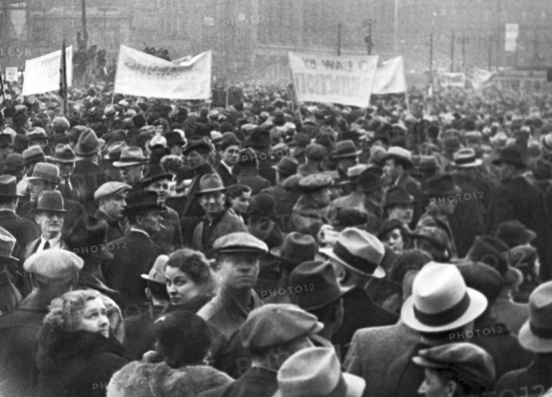 Detroit Auto Strike Protest