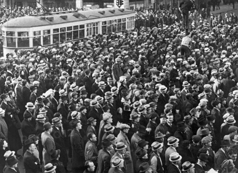 Detroit Auto Strike Protest