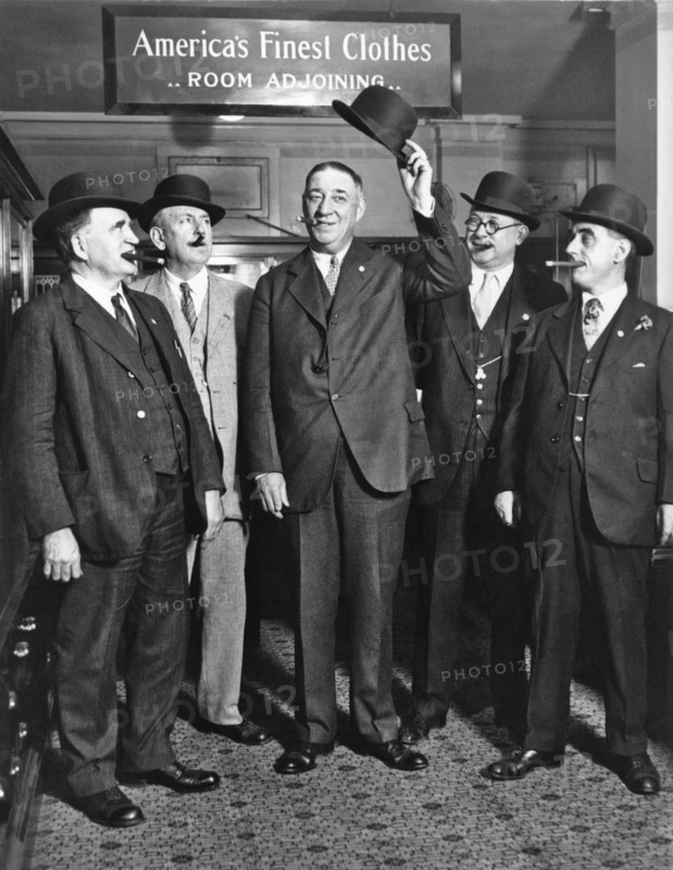 Men, Hats, And Cigars
