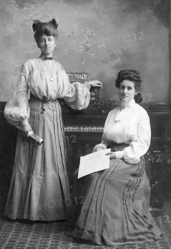Two Young Victorian Women