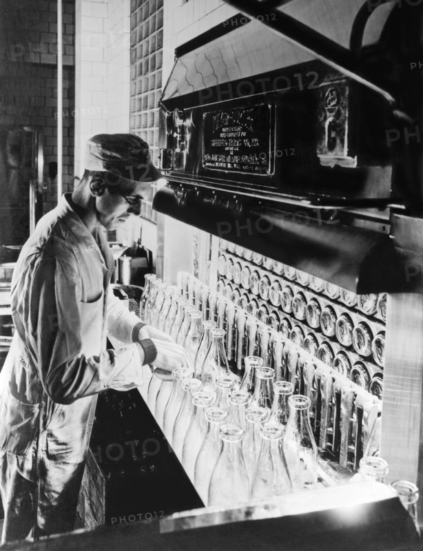 Inspecting Milk Bottles
