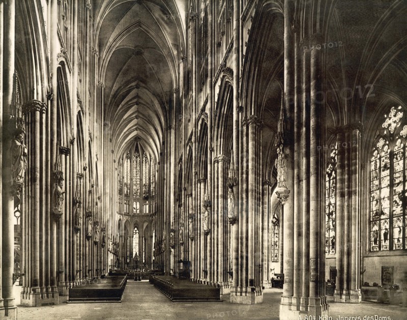 Interior Of Cologne Cathedral