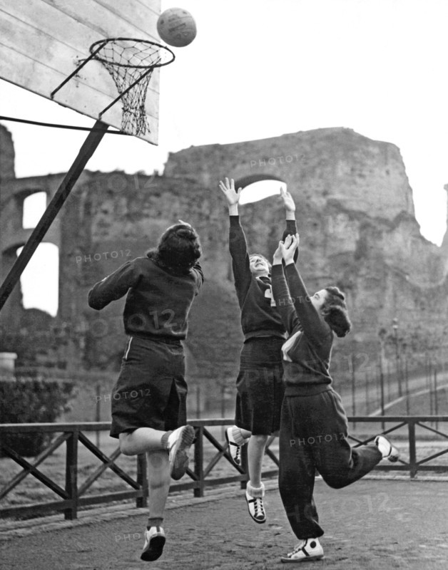 Women Playing Basketball