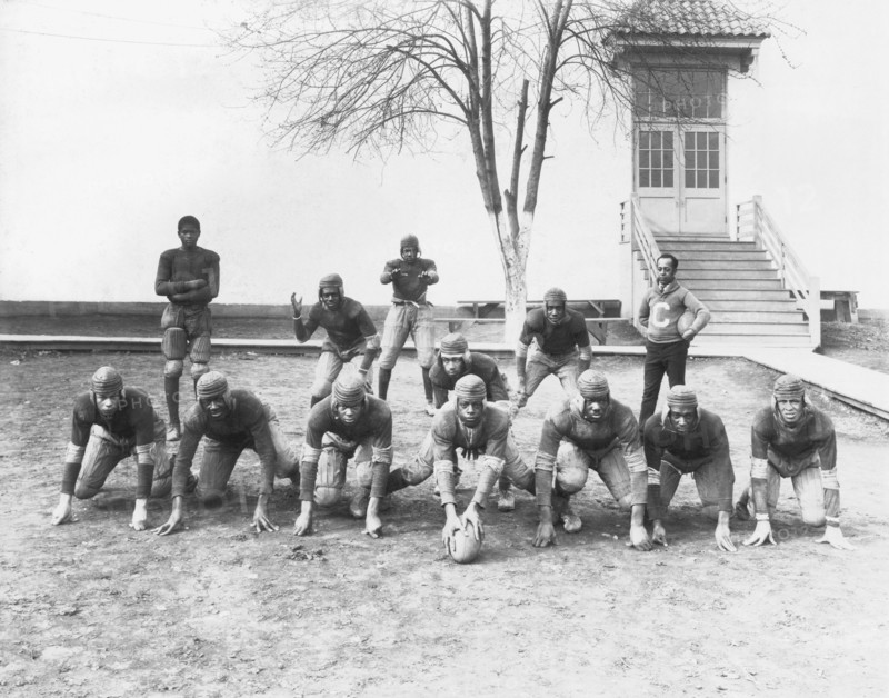 African American Football Team