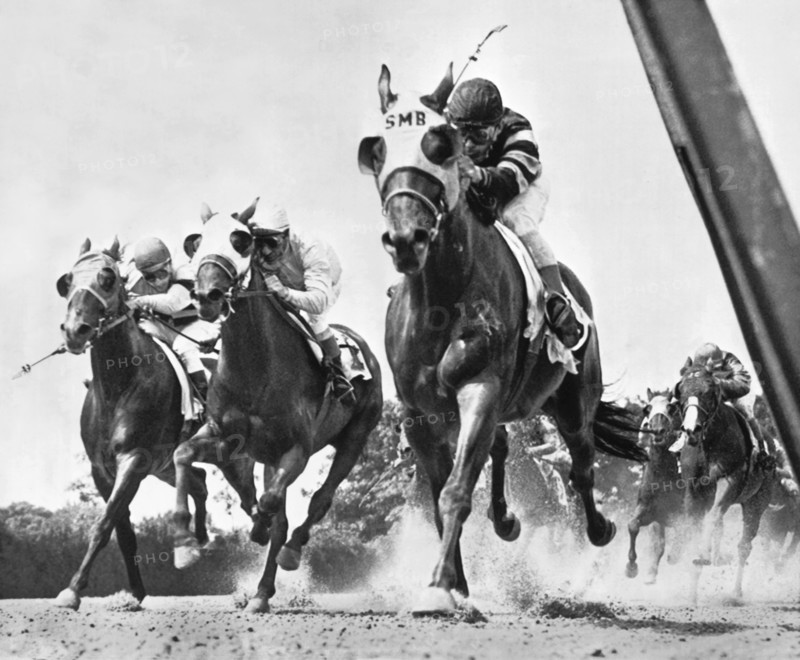 Horse Racing At Belmont Park
