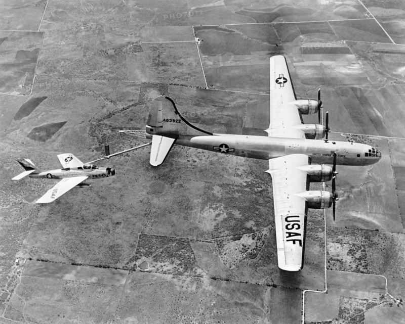 F-84F Thunderstreak Refueled