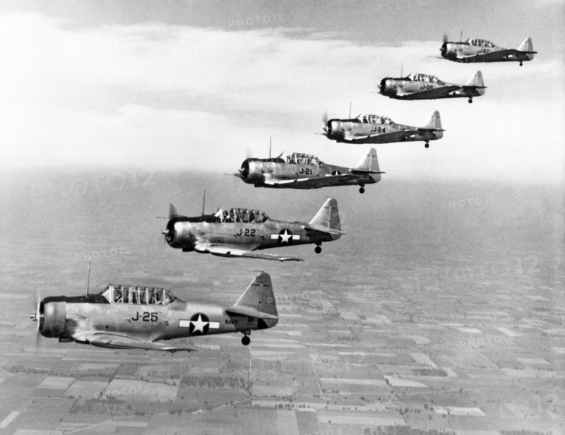Navy Planes In Formation