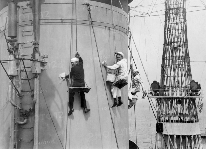 Cleaning A Battleship