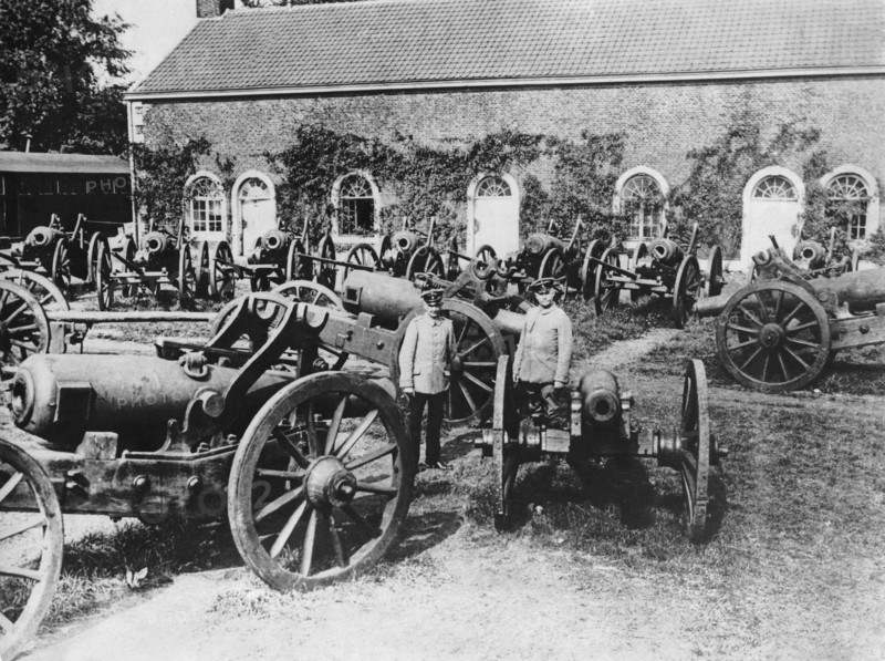 Captured Belgian Artillery