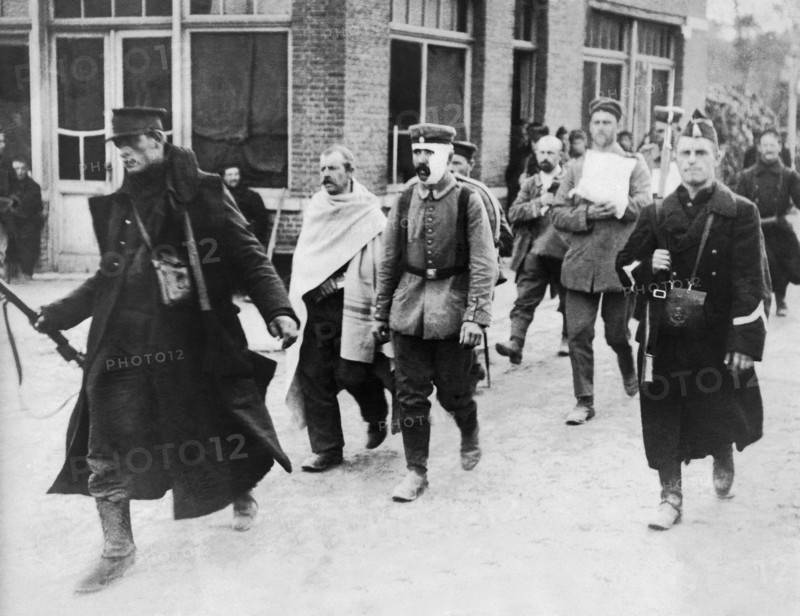 WWI Captured Germans