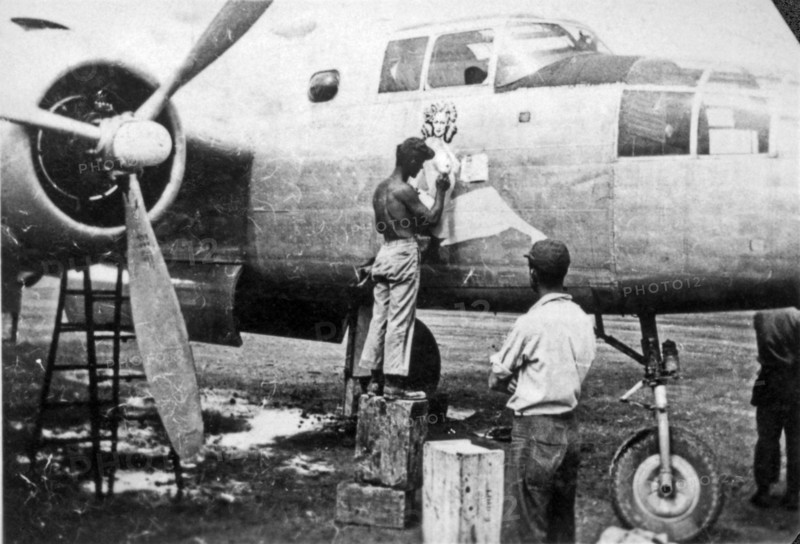 B-25 Pinup Nose Art