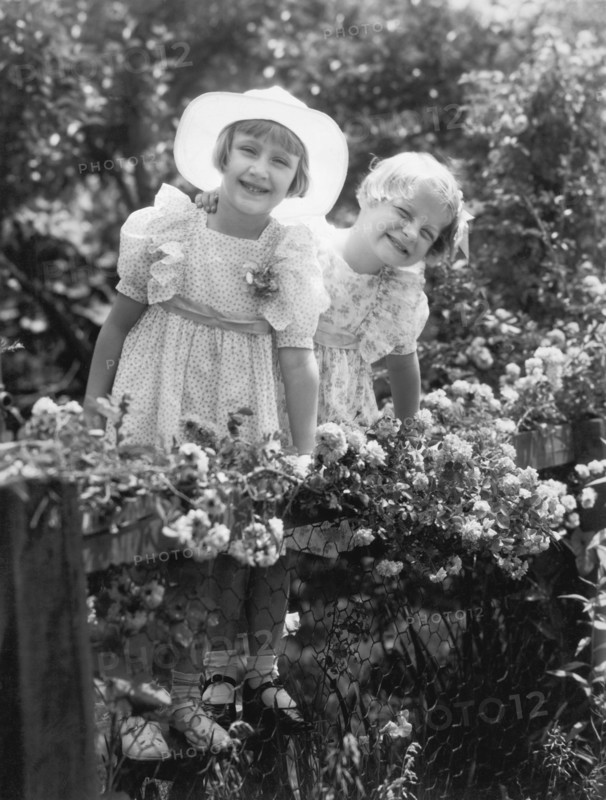 Girlfriends With Flowers