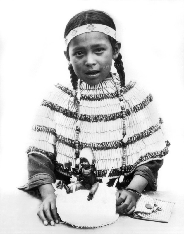 Native American Birthday Girl