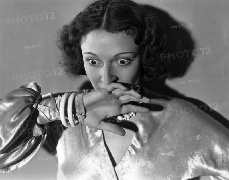 Frightened Young Woman