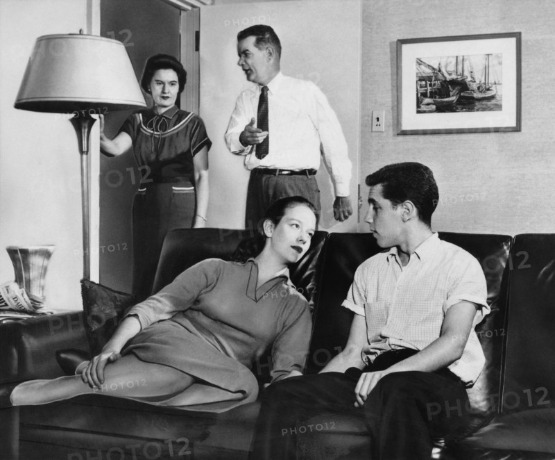 Parents And Teen Couple