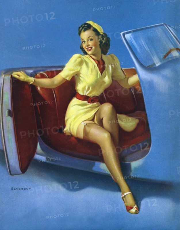 Gil Elvgren's Pin-Up Girl