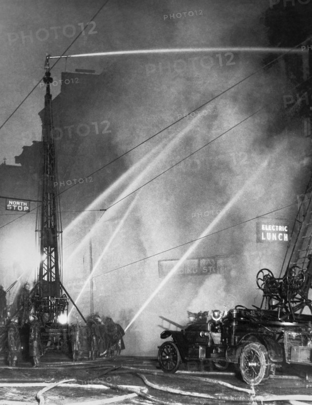 Downtown Syracuse Fire