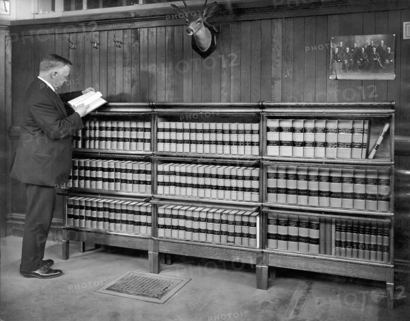 A Lawyer In His Library