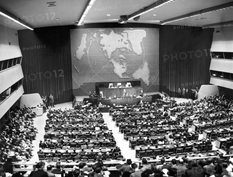 President Truman Addresses UN