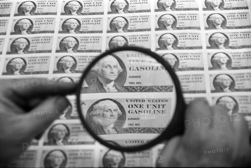 Gasoline Ration Stamps