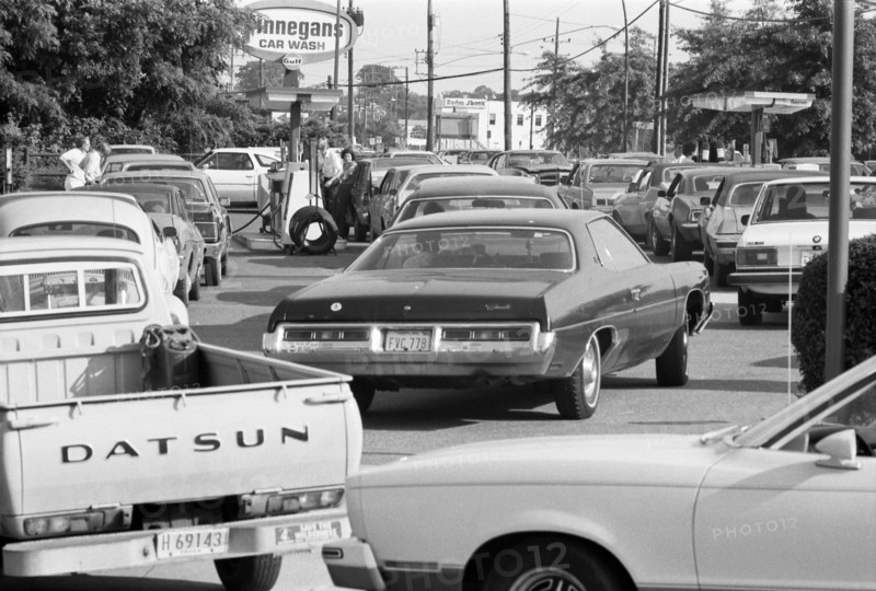 Energy Crisis Gasoline Lines
