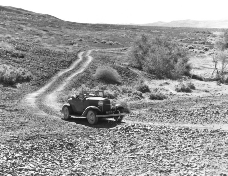 Car In The Desert