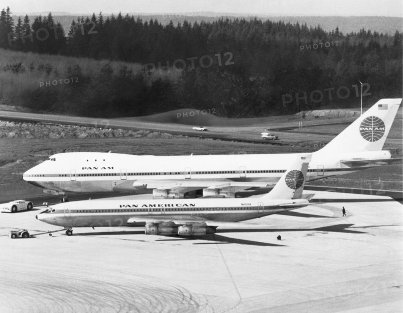 First Boeing 747