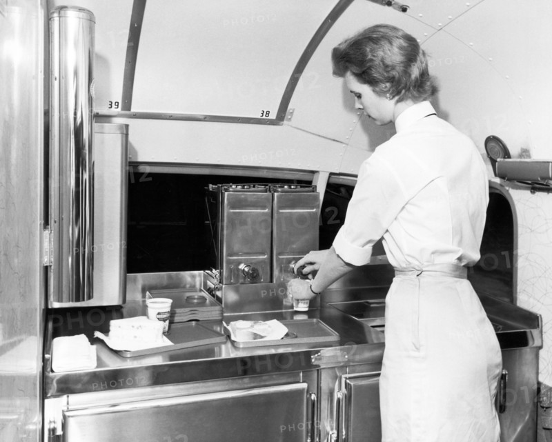 Trailways Bus Line Hostess