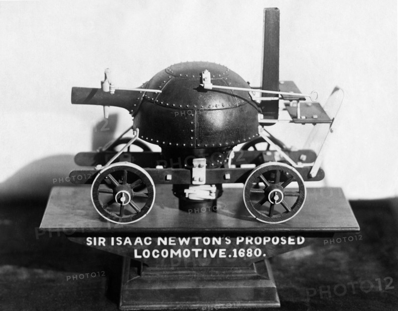 Newton's Teakettle Locomotive