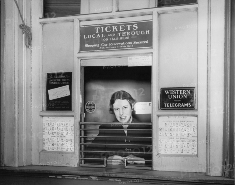 Railroad Ticket Window