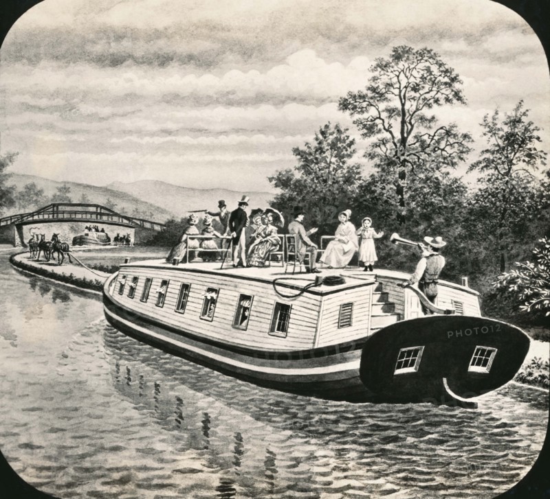 Boats On Erie Canal