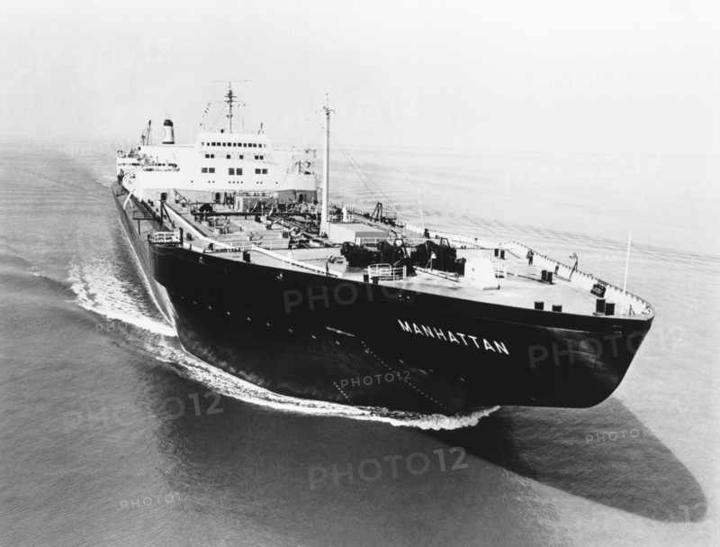 SS Manhattan In The Arctic