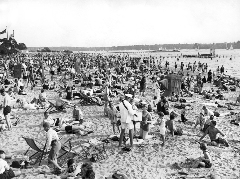 Wannsee Beach In Berlin
