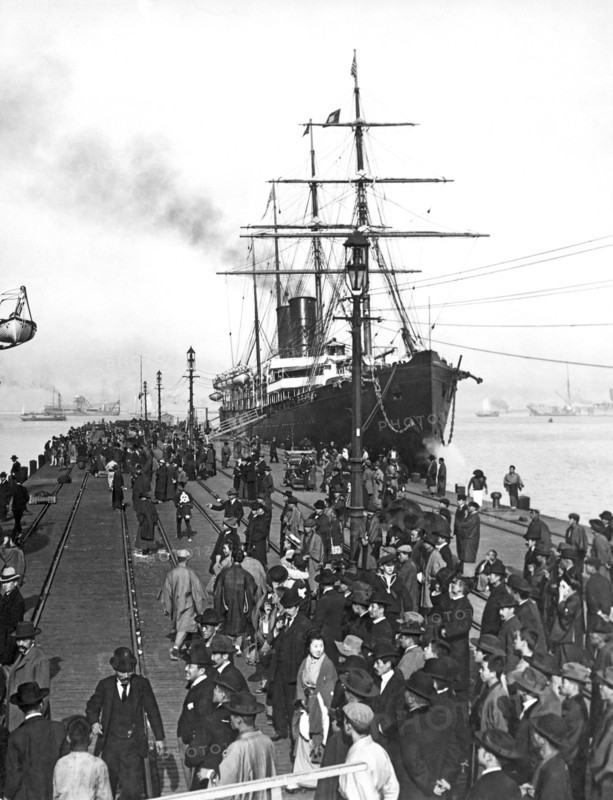 Steamship In Japan
