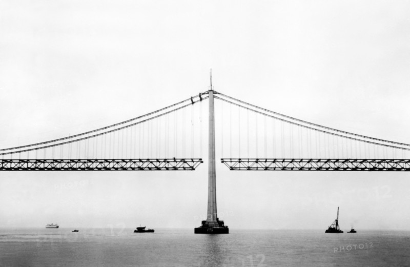 Bay Bridge Under Construction