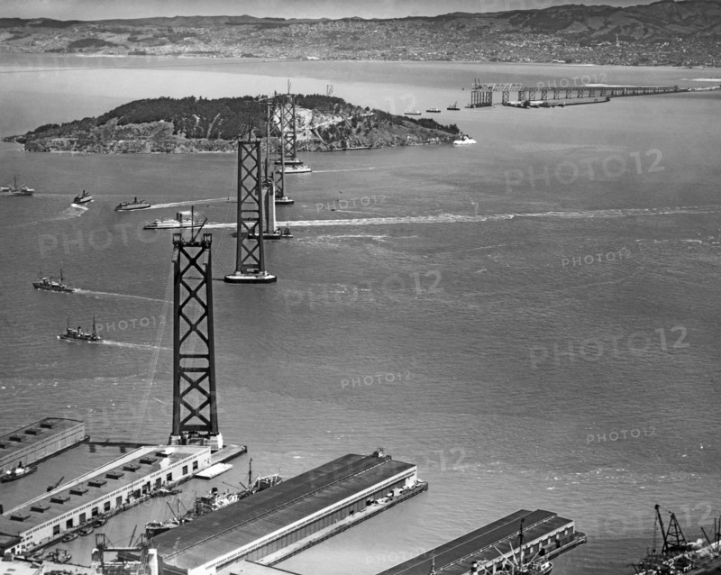 Bay Bridge Under Construction
