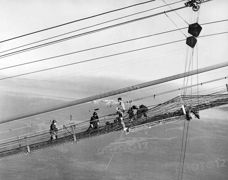 Golden Gate Bridge Work
