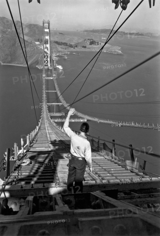 Golden Gate Bridge Worker