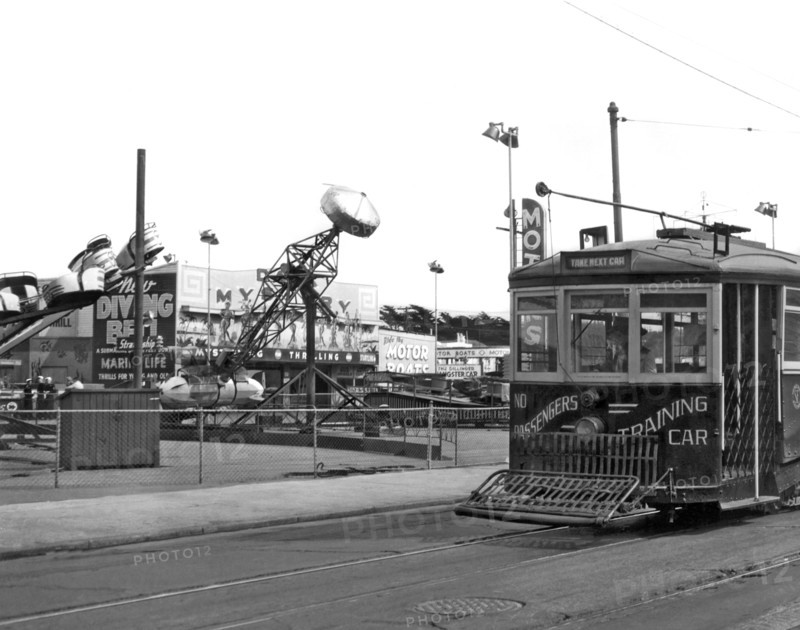SF Streetcar At Playland