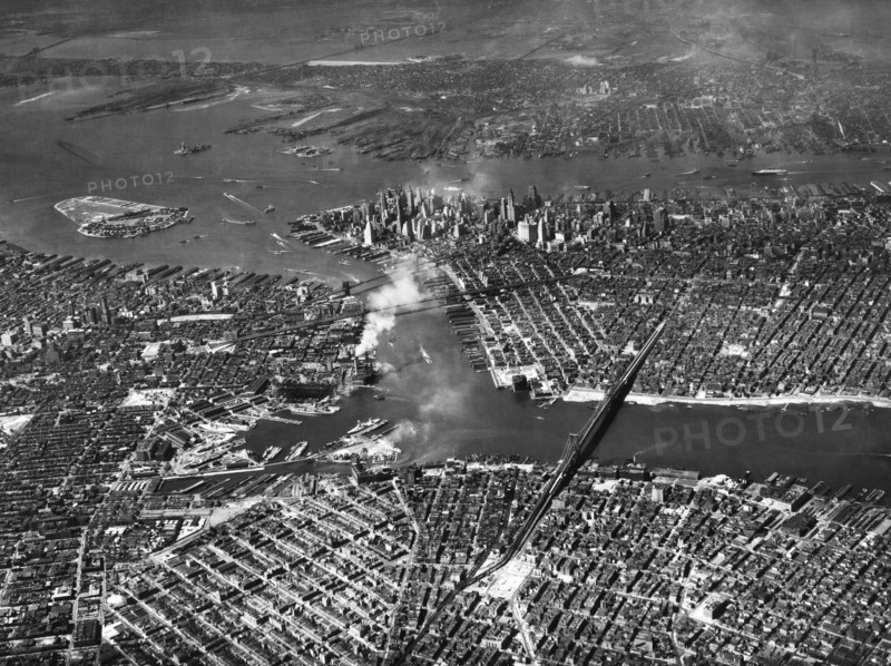 Aerial View Of Lower Manhattan