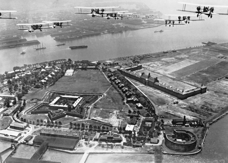 Bombers Over Governors Island