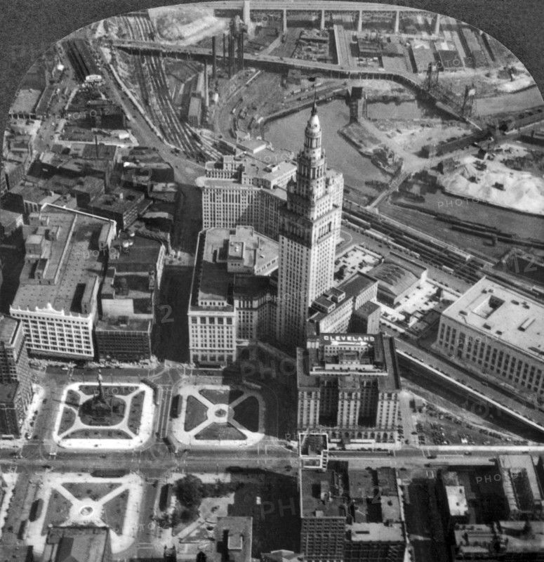Downtown Cleveland In 1929