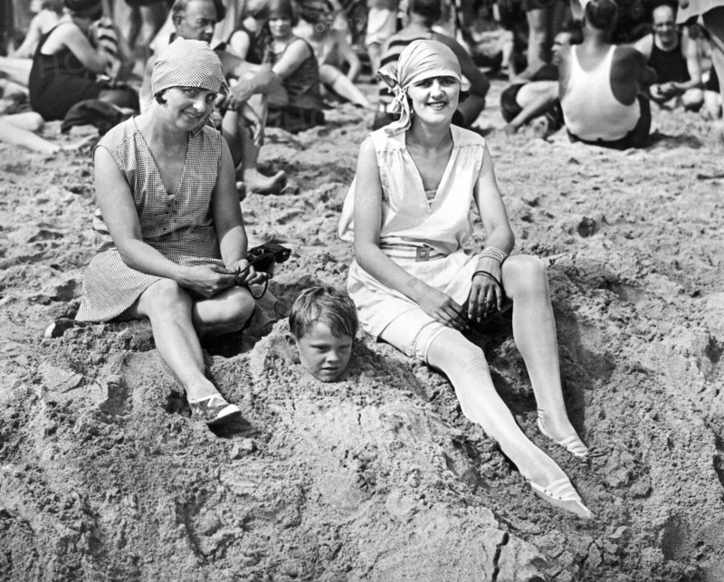 Buried At The Beach