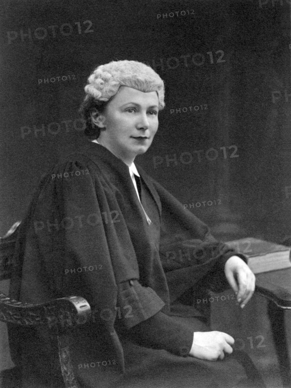Young British Woman Judge