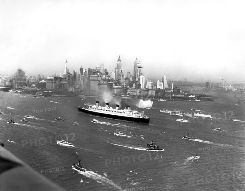 Queen Mary Maiden Voyage
