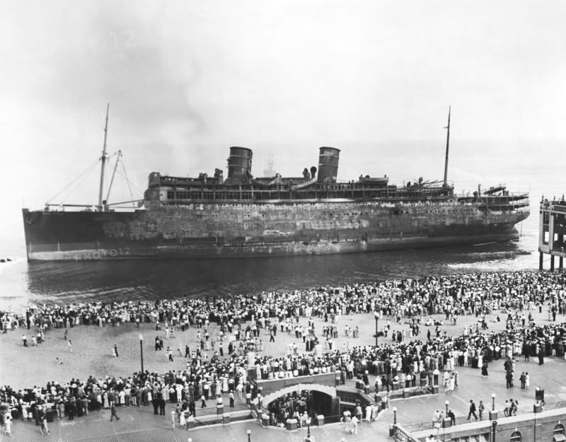 Beached SS Morro Castle