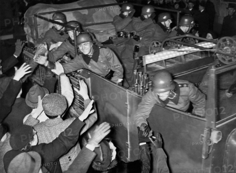 German Troops Entering Vienna