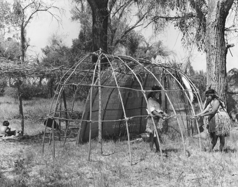 Building A Yokut House