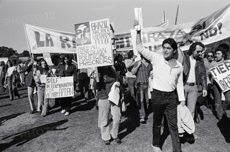 Latinos Protest Brazil