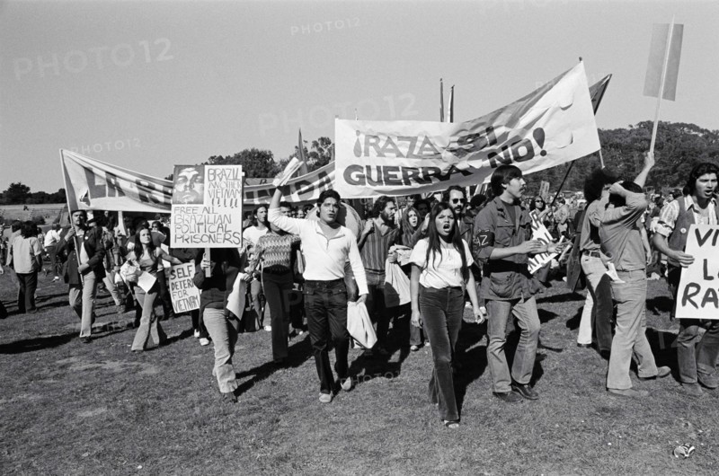 Latinos Protest Brazil